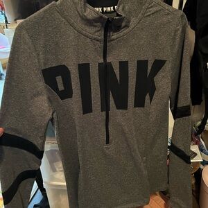 VS pink pullover jacket